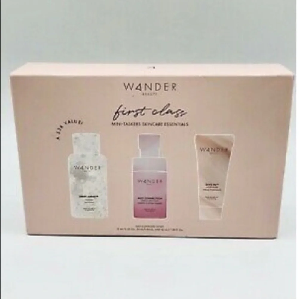 NEW/ WANDER Beauty First Class Mini-Taskers Skincare Essentials